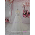 Modest Brilliant Crystal Bridal Gowns no vestido Plus Size